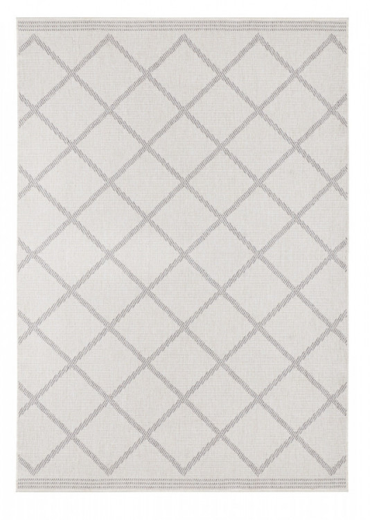 Kusový koberec Twin Supreme 103760 Corsica Grey/Cream – na ven i na doma č.1