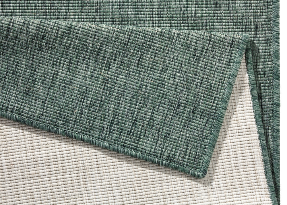 Kusový koberec Twin-Wendeteppiche 103095 grün creme – na ven i na doma č.3