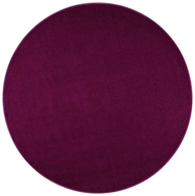 Kusový koberec Nasty 102368 Blackberry kruh č.1