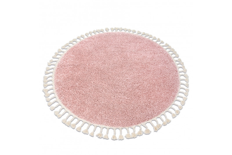 Kusový koberec Berber 9000 pink kruh č.6