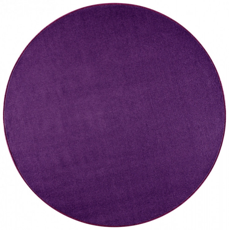 Kusový koberec Nasty 101150 Purple kruh č.1