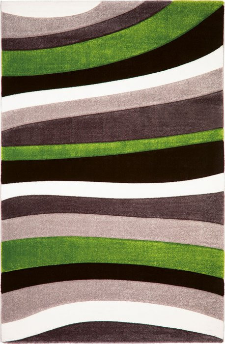 Kusový koberec Moderno 904 grey-green stripe č.1