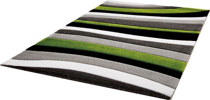 Kusový koberec Moderno 904 grey-green stripe č.3