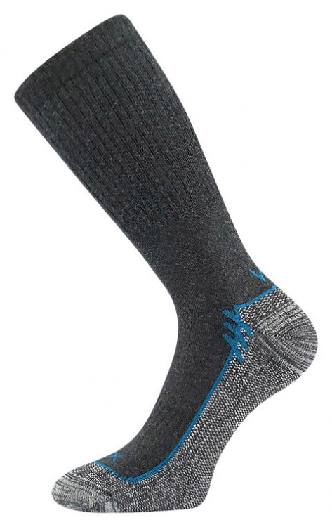 Ponožky PHACT treking tmavě šedé č.1