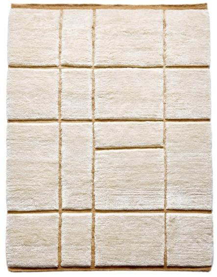 Ručně vázaný kusový koberec Radiant Mohair DESP P41 Mohair White č.1