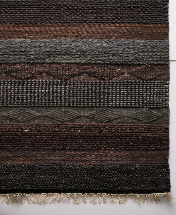 Ručně vázaný kusový koberec Black Melange DE 2006 Multi Colour č.4