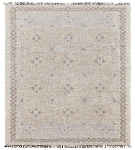 Ručně vázaný kusový koberec Anantara DESP P71 White Mix č.1