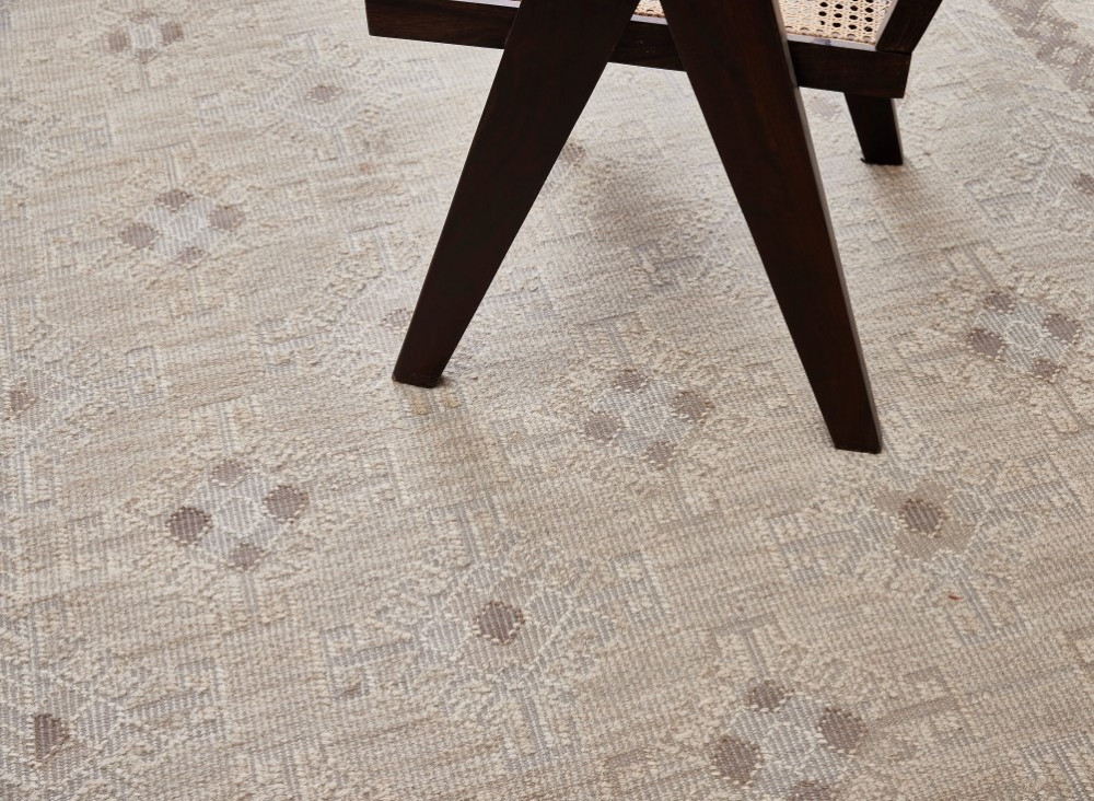 Ručně vázaný kusový koberec Anantara DESP P71 White Mix č.2