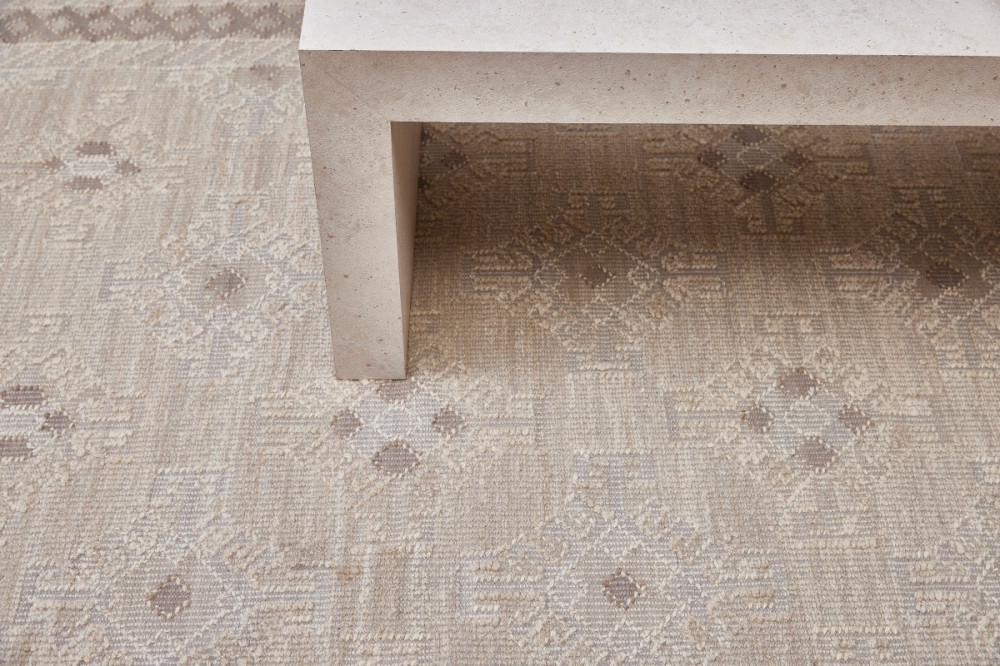 Ručně vázaný kusový koberec Anantara DESP P71 White Mix č.3
