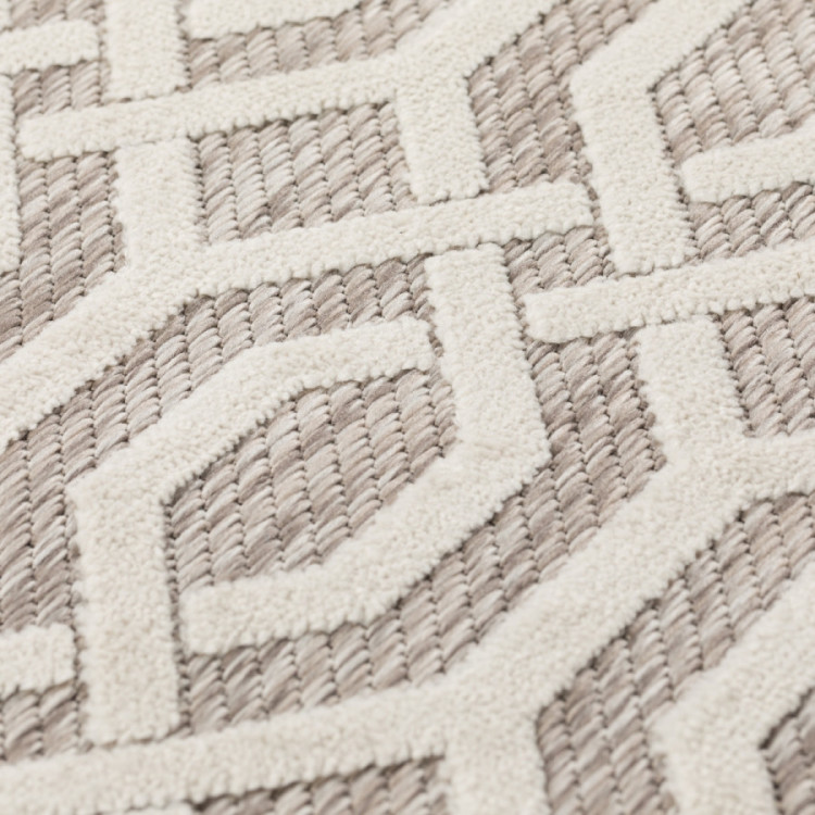 Kusový koberec Piatto Mataro Natural kruh – na ven i na doma č.2