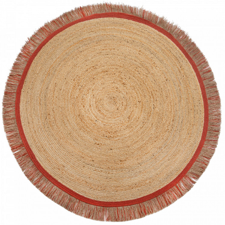 Kusový koberec Kahana Terracotta kruh č.1