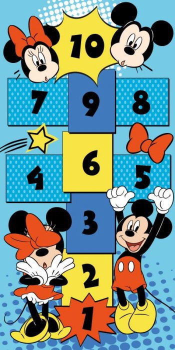 Skákací panák Mickey & Minnie POP-IT č.1
