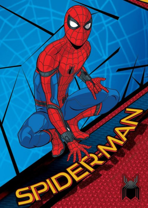 Dětský koberec Spider Man 02 Wall Crawler - 95 x 133 cm č.1