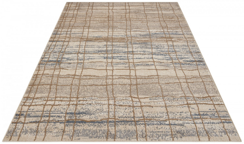Kusový koberec Terrain 105601 Jord Cream Blue č.3