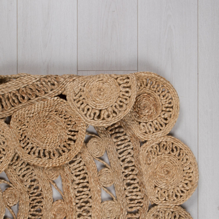 Kusový koberec Handmade Jute Eden kruh č.4