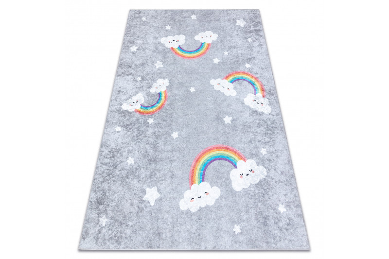 Dětský kusový koberec Junior 52063.801 Rainbow grey č.14