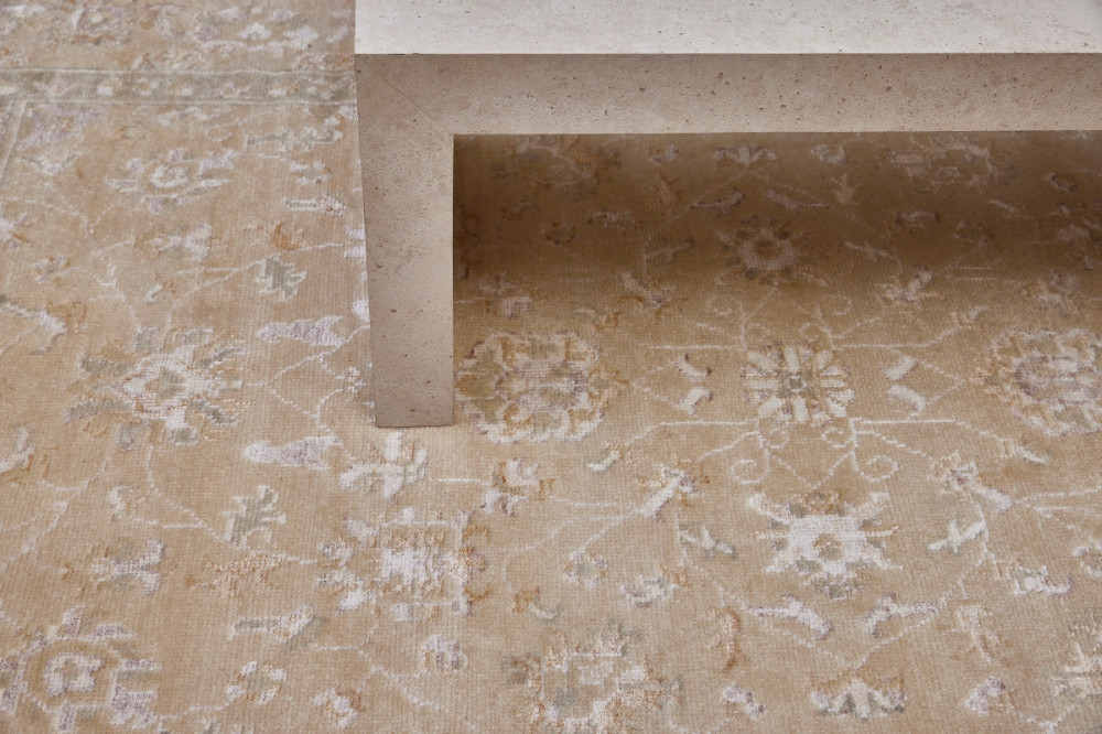 Ručně vázaný kusový koberec DCM III DESP HK15 White Mix č.3