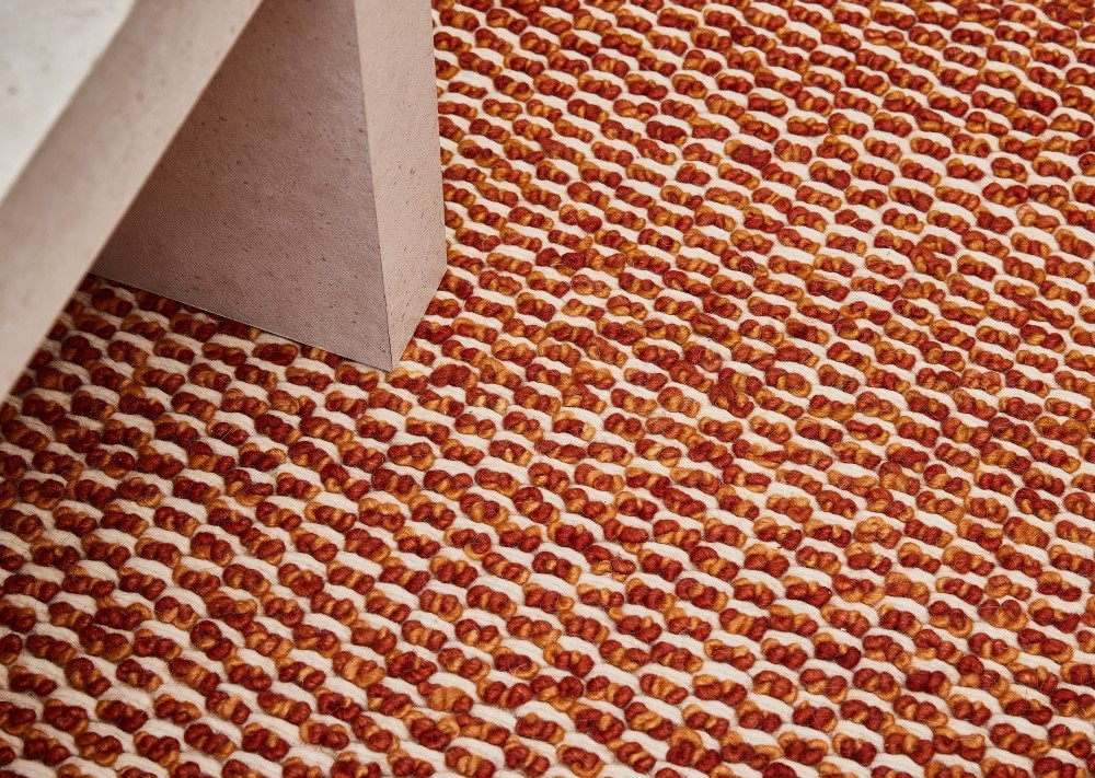 Ručně vázaný kusový koberec Fire Agate DE 4619 Orange Mix č.4