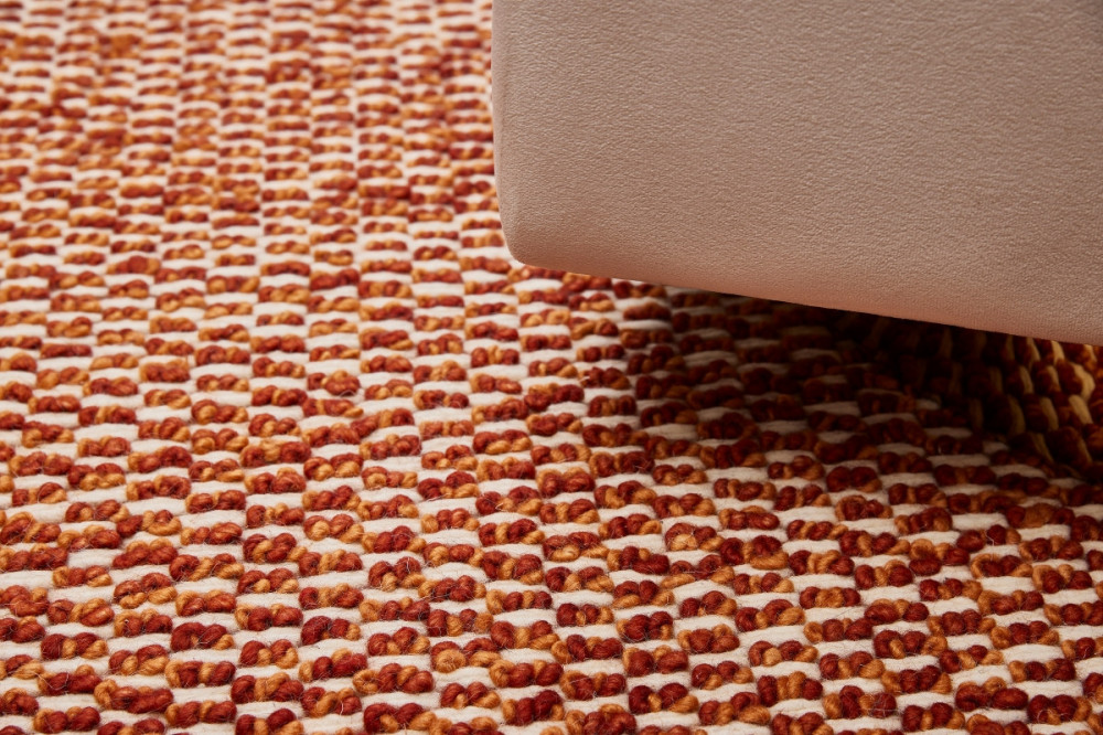Ručně vázaný kusový koberec Fire Agate DE 4619 Orange Mix č.5