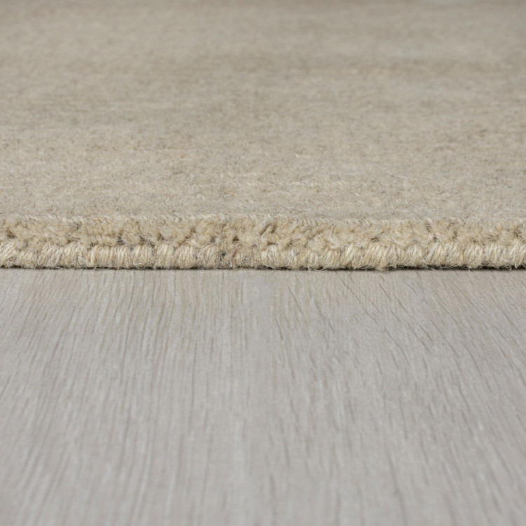Kusový ručně tkaný koberec Tuscany Textured Wool Border Natural č.2