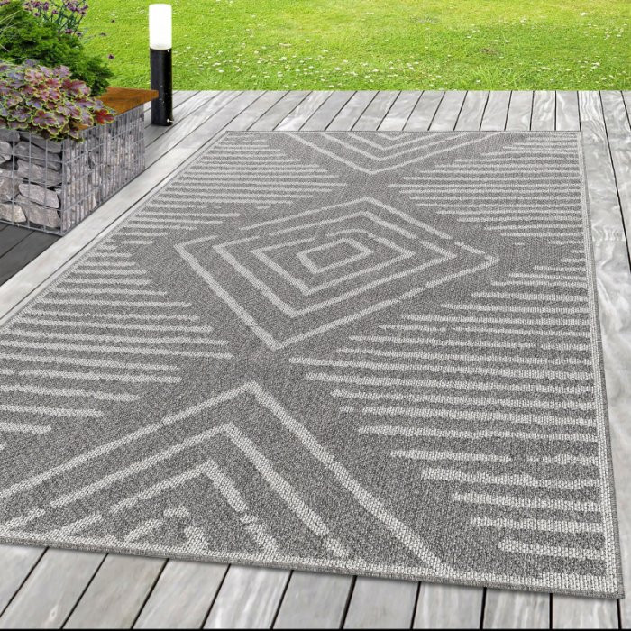 Kusový venkovní koberec Aruba 4902 grey č.5