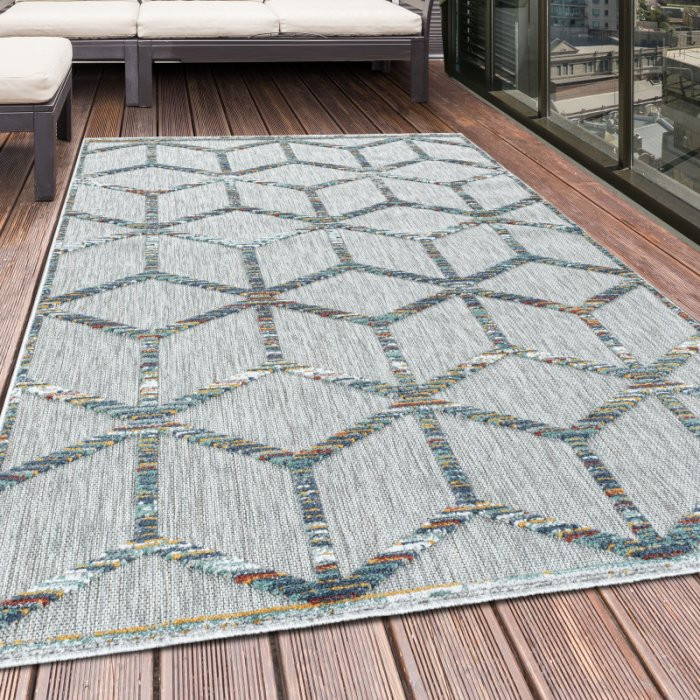 Kusový venkovní koberec Bahama 5151 multi č.7