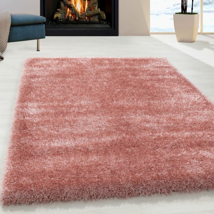 Kusový koberec Brilliant shaggy 4200 rose č.2