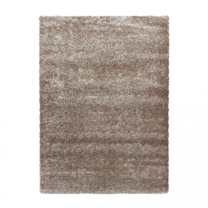 Kusový koberec Brilliant shaggy 4200 taupe - 60 x 110 cm č.1