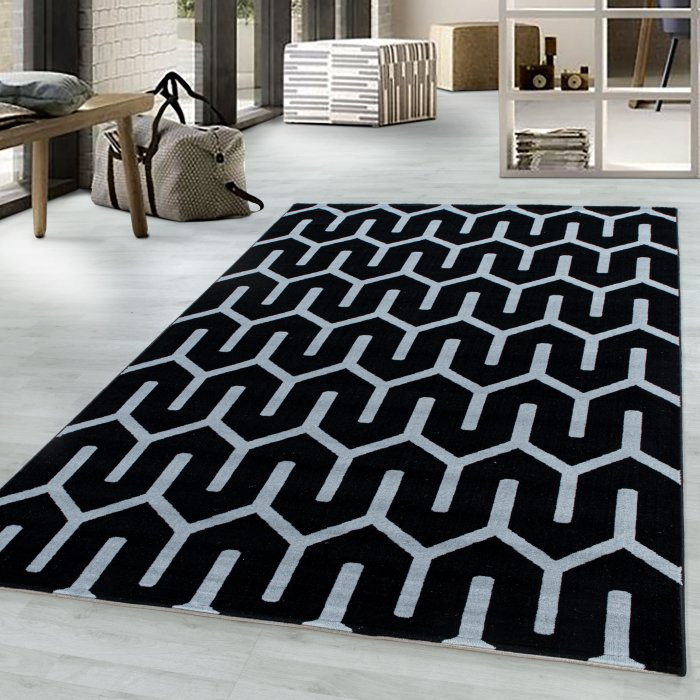 Kusový koberec Costa 3524 black č.2