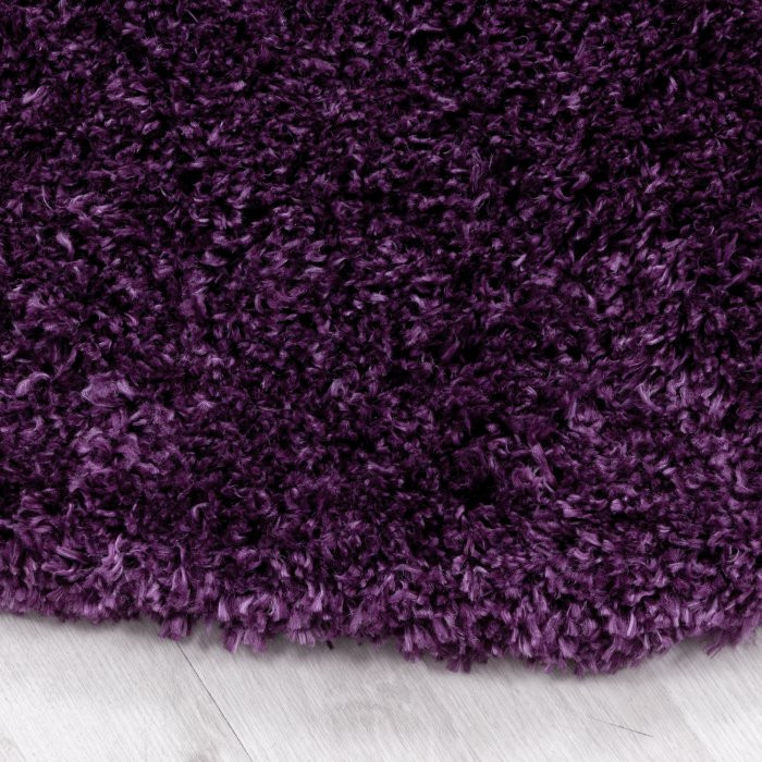 Kusový koberec Fluffy shaggy 3500 lila č.8
