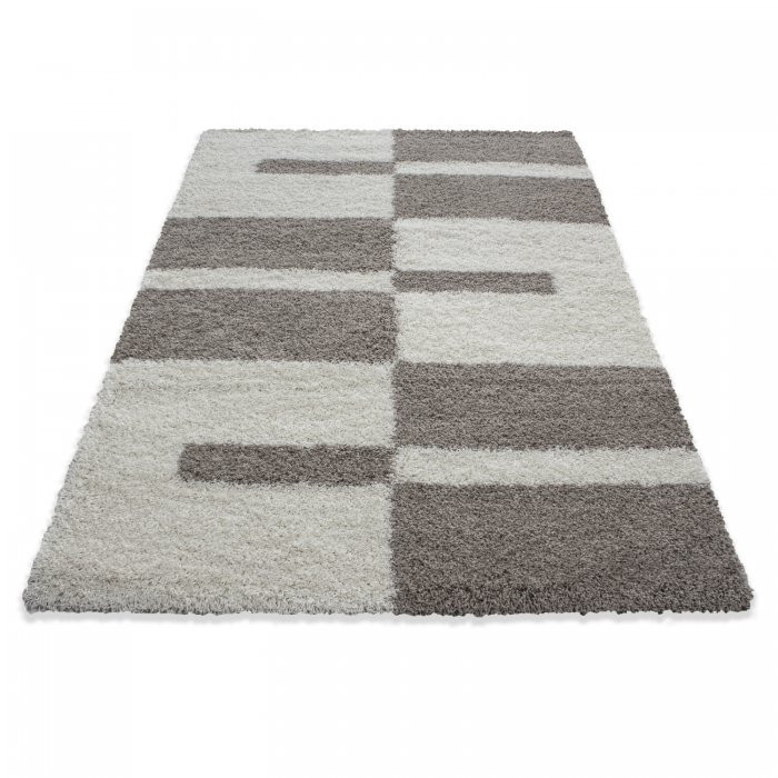 Kusový koberec Gala shaggy 2505 beige č.1