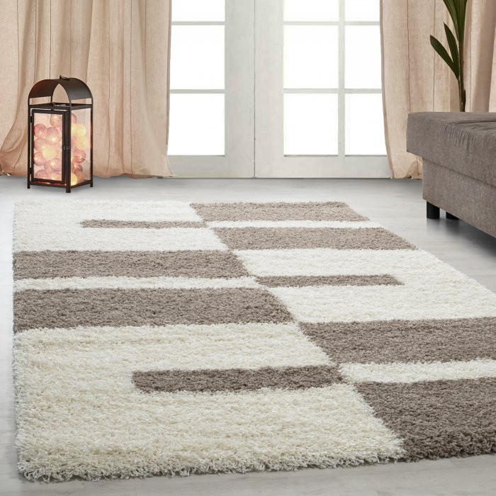Kusový koberec Gala shaggy 2505 beige č.2