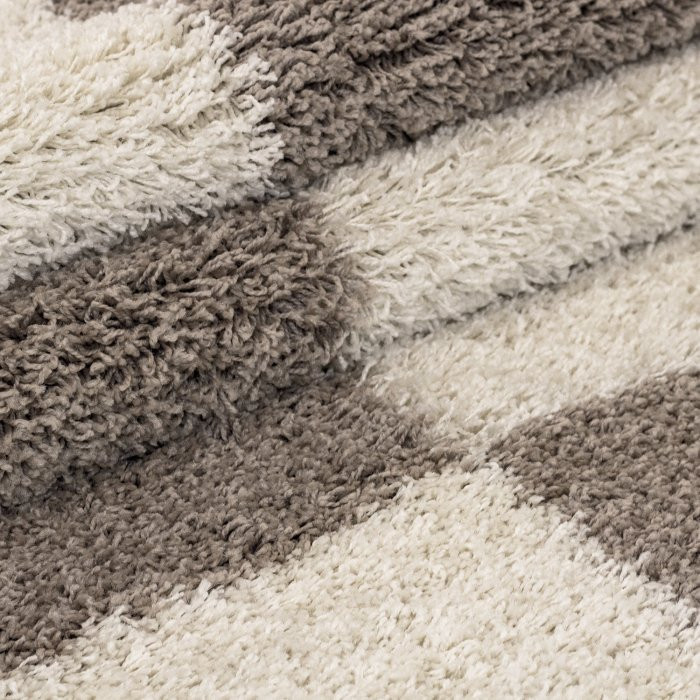 Kusový koberec Gala shaggy 2505 beige č.4