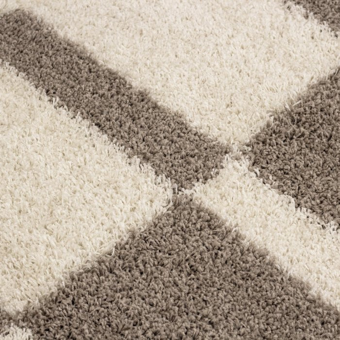 Kusový koberec Gala shaggy 2505 beige č.5