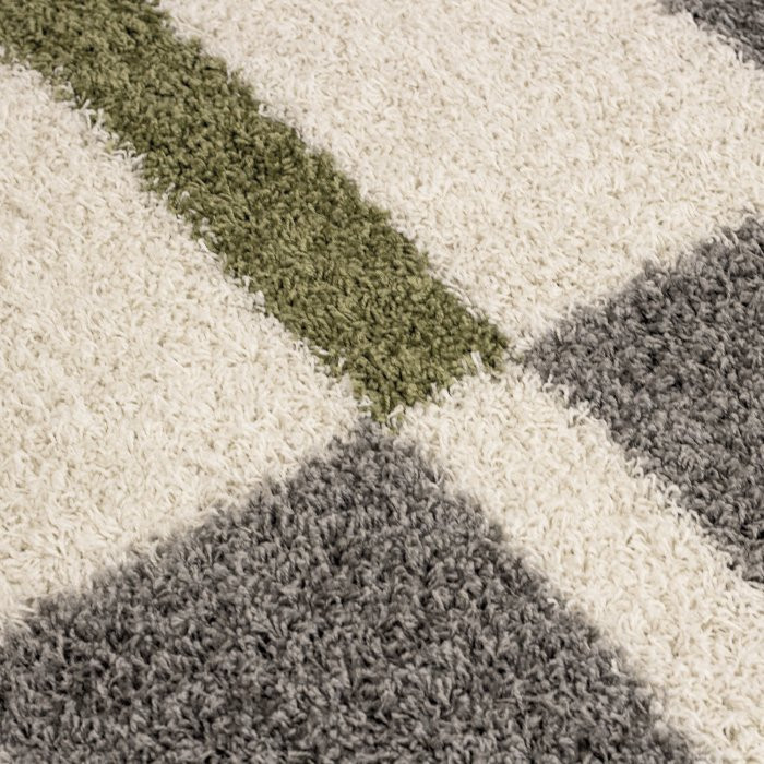 Kusový koberec Gala shaggy 2505 green č.5