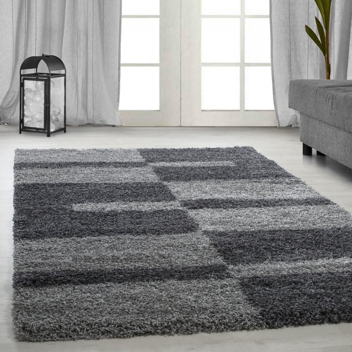 Kusový koberec Gala shaggy 2505 grey č.2