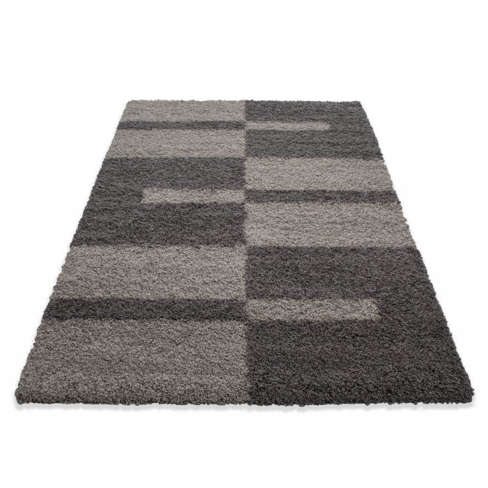 Kusový koberec Gala shaggy 2505 taupe č.1