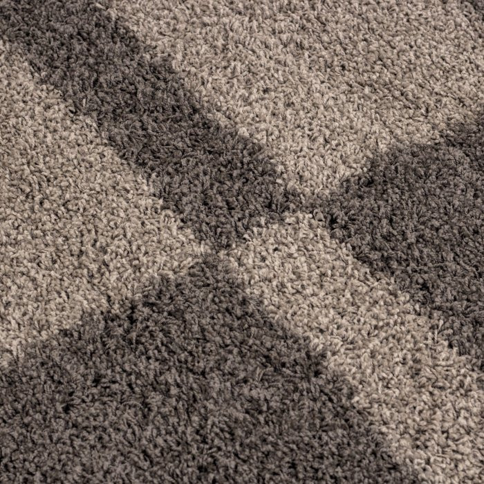 Kusový koberec Gala shaggy 2505 taupe č.5