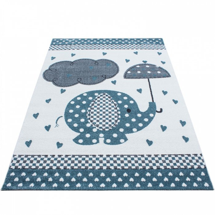 Dětský koberec Kids 570 blue - 140 x 200 cm č.5