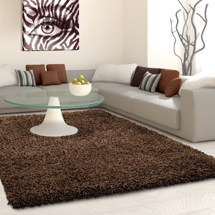 Kusový koberec Life Shaggy 1500 brown č.7