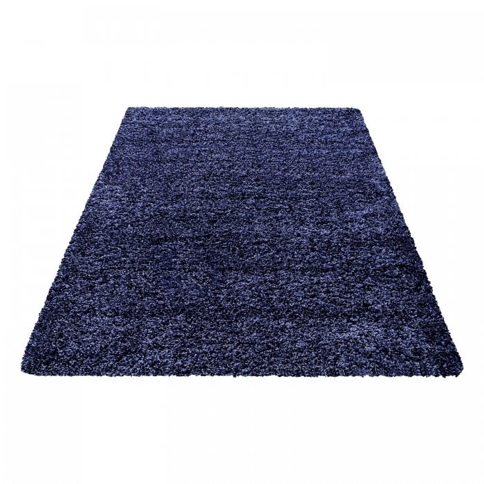 Kusový koberec Life Shaggy 1500 navy č.5