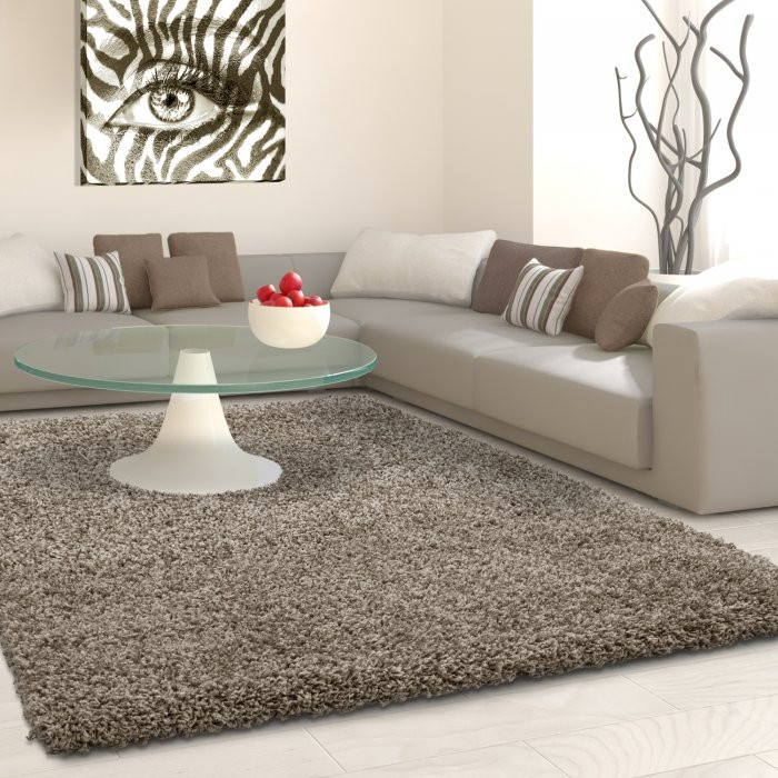 Kusový koberec Life Shaggy 1500 taupe - 300 x 400 cm č.5