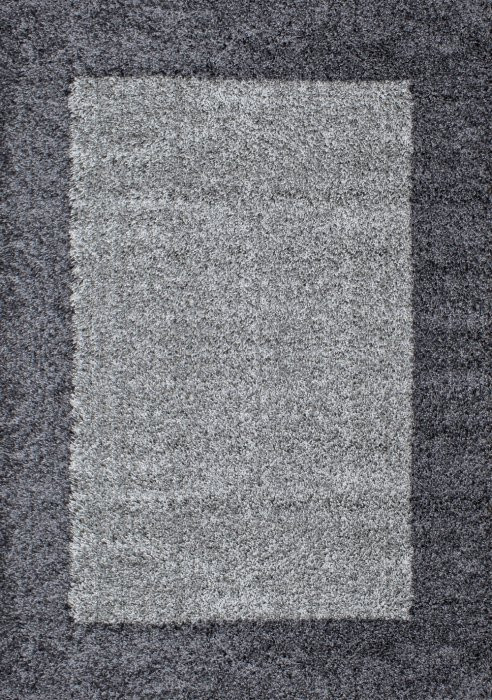 Kusový koberec Life Shaggy 1503 grey č.1