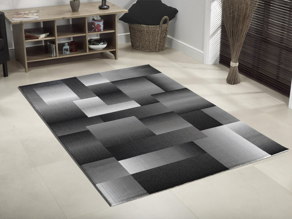 Kusový koberec Miami 6560 black č.7