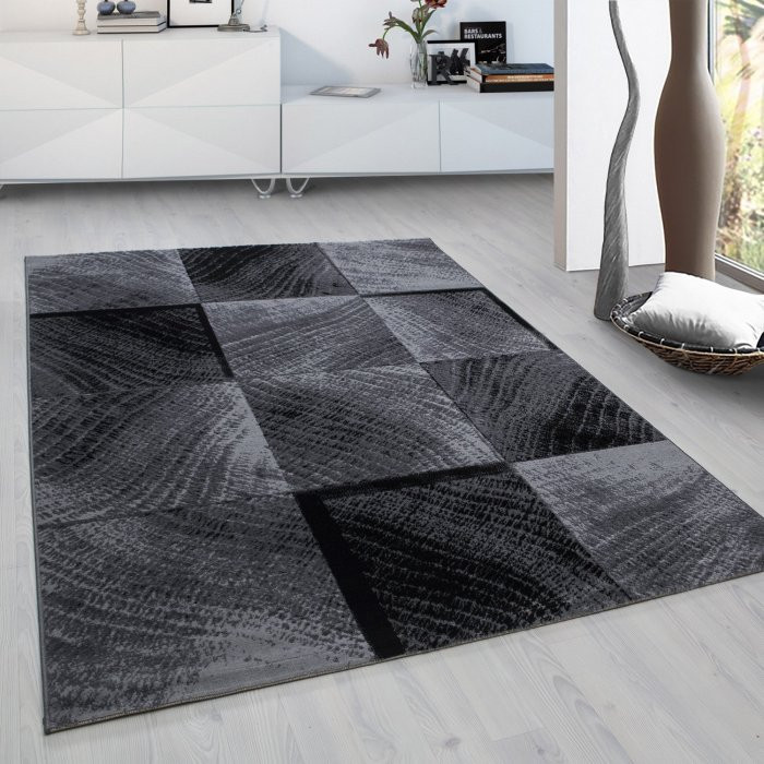 Kusový koberec Plus 8003 black č.2