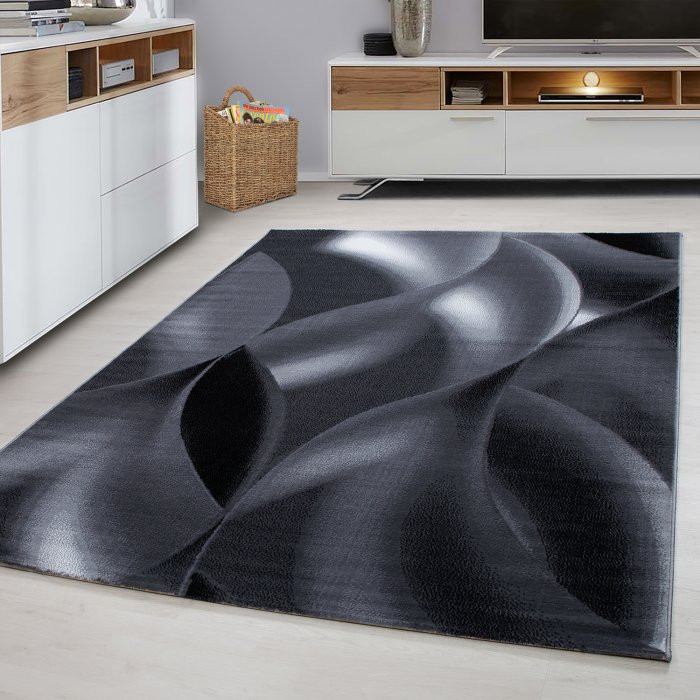 Kusový koberec Plus 8008 black č.2