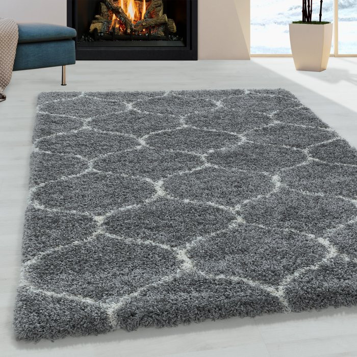 Kusový koberec Salsa shaggy 3201 grey - 160 x 230 cm č.2