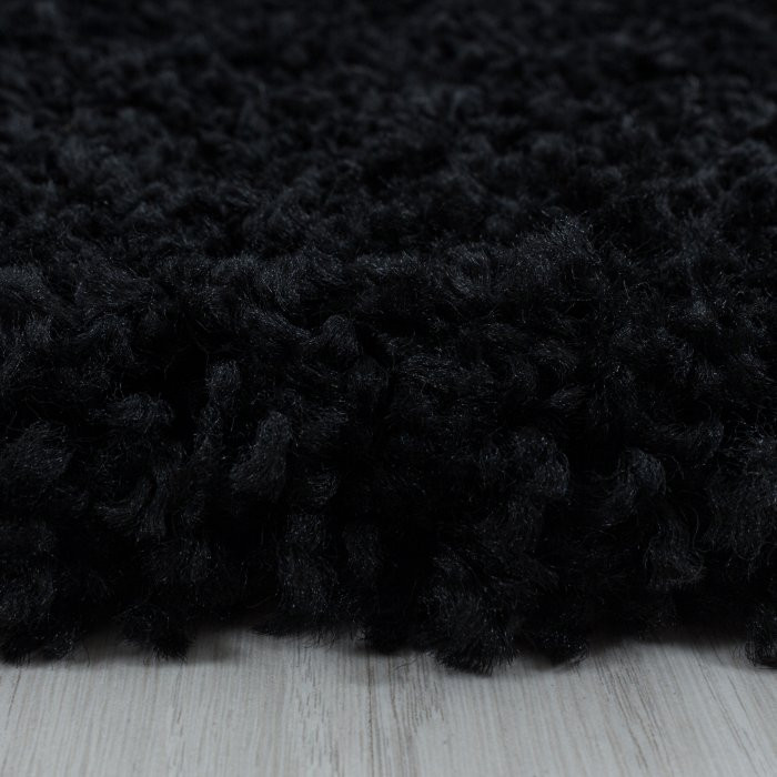 Kusový koberec Sydney shaggy 3000 black č.5