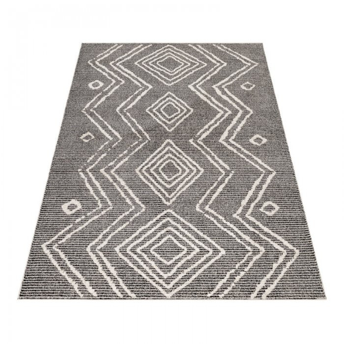 Kusový koberec Taznaxt 5104 black č.2