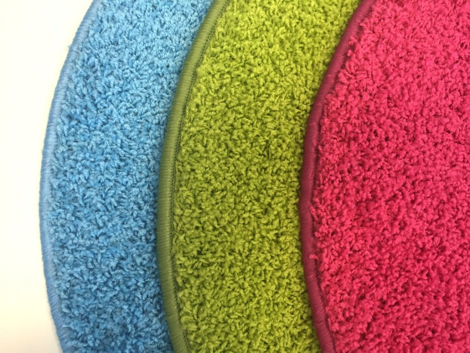 Kusový koberec Color shaggy modrý č.8